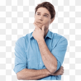 Man Thinking About Something, HD Png Download - thinking png