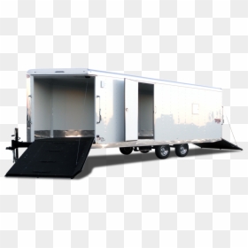 Xtreme Snowmobile Trailers - 20 Foot Enclosed Snowmobile Trailer, HD Png Download - snowmobile png