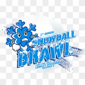 Brawl Larry King Law Transparent Background - Graphic Design, HD Png Download - snow ball png