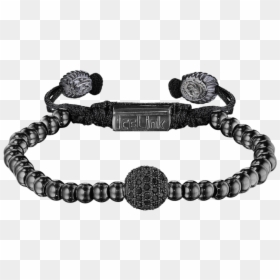 Bracelet, HD Png Download - black globe png