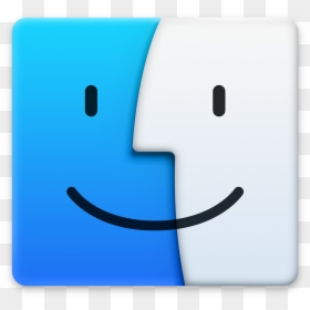 Finder Icon - Mac Finder Icon Png, Transparent Png - mac icon png
