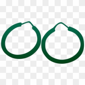 Transparent Gorgeous Vintage Hoop Earrings Png Icon - Circle, Png Download - hoop earring png