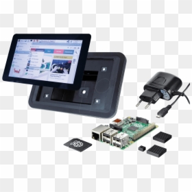 Rasp 3 Bdl 7td - Raspberry Pi 3 Touch, HD Png Download - raspberry pi 3 png