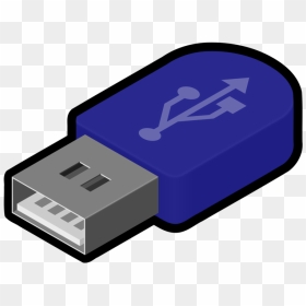 Usb Flash Drives Computer Icons Computer Data Storage - Usb Flash Drive Cartoon, HD Png Download - computer .png