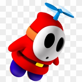 Fly Guy Mario, HD Png Download - mario clouds png