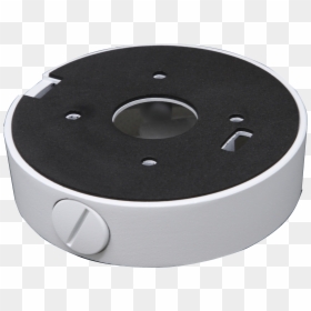 White Junction Box/mounting Base For Hikvision Turret - Circle, HD Png Download - turret png