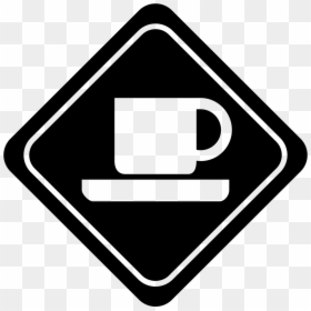 Coffee Shop Signal - Señales De Comida, HD Png Download - coffee shop png