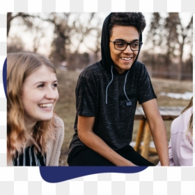 Sitting, HD Png Download - teens png