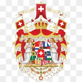 Kingdom Of Switzerland Coat Of Arms, HD Png Download - switzerland flag png