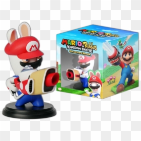 Transparent Rabbids Png - Mario & Rabbids Kingdom Battle Figure, Png Download - rabbid png