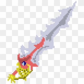 Divine Rapier Pixelart, HD Png Download - rapier png