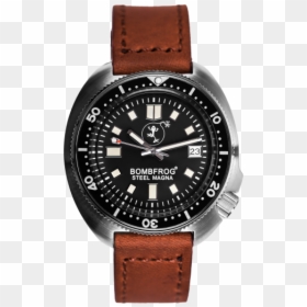 Steel Magna - Analog Watch, HD Png Download - leather strap png