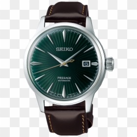 Seiko Presage Leather Strap, HD Png Download - leather strap png