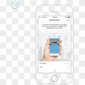 Step-12e - Iphone, HD Png Download - iphone camera png