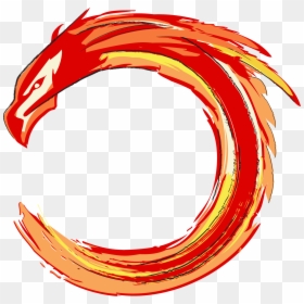 What Does The Logo Mean - Phoenix In A Circle, HD Png Download - enso png