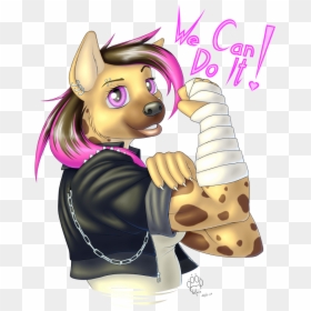 We Can Do It ♥ - Cartoon, HD Png Download - we can do it png