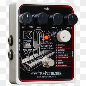 Electro-harmonix Key 9 Electric Piano Machine - Ehx Key9 Electric Piano Machine, HD Png Download - electro png