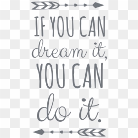 Calligraphy, HD Png Download - we can do it png