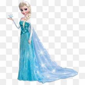 Elsa Doll Dress Barbie Transparent Image Clipart Free - Elsa Frozen Png, Png Download - dress clipart png