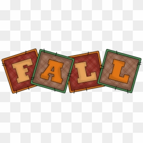 Transparent Autumn Pngs - Word Fall Clip Art, Png Download - fall clipart png