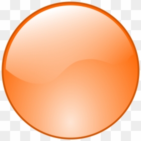 Orange Button Icon Png, Transparent Png - orange button png