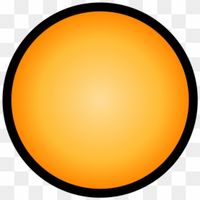 File - Buttonorange - Svg - Orange File Button Clipart - Circle, HD Png Download - orange button png