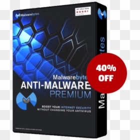 Malwarebytes Premium 40 Off - Malwarebytes Premium Malwarebyte For Pc, HD Png Download - malwarebytes logo png