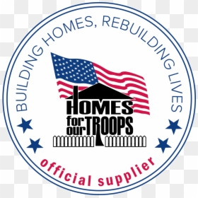 Homes For Our Troops Logo, HD Png Download - certainteed logo png