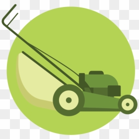 Transparent Lawn Mower Clip Art - Clip Art, HD Png Download - grass icon png