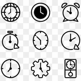 Time - Linea Del Tiempo Del Reloj, HD Png Download - stopwatch icon png