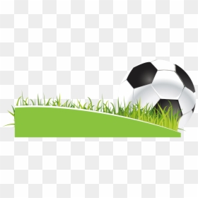 Lawn Vector Football Grass - Soccer Balls, HD Png Download - grass icon png
