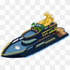 Ultra Luxury Yacht - Water Transportation, HD Png Download - transportation png