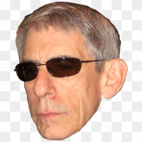 Richard Belzer Croped Face - Celebrities With Big Ears, HD Png Download - man face png
