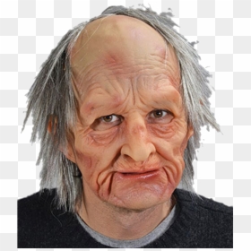 Ugly Old Man Mask, HD Png Download - man face png