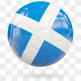 Glossy Soccer Ball - Scotland Soccer Ball, HD Png Download - soccer ball icon png