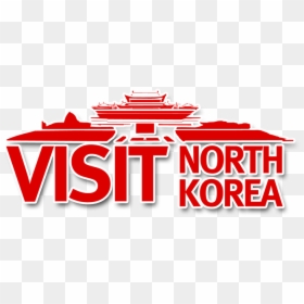 Visit North Korea Logo, HD Png Download - north korea png