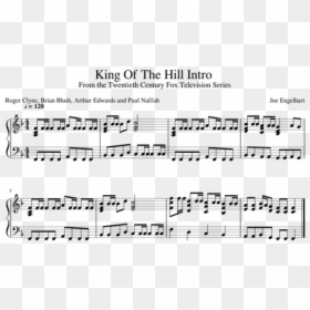 Dancing Line Storm Sheet Music, HD Png Download - king of the hill png