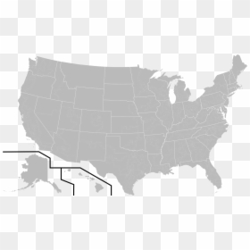 Us House Blank White Borders - Us House Map 2016, HD Png Download - white borders png