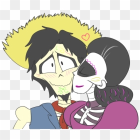 Musician Clipart Movie Coco - Coco Hector And Imelda Kiss, HD Png Download - coco movie png