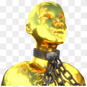 Pearls Collar, Chains And Broken - Bust, HD Png Download - bronze png