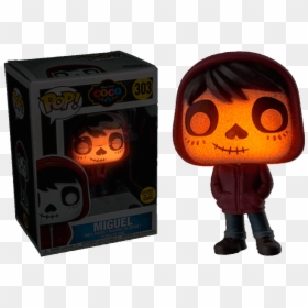 Miguel Funko Pop Glow In The Dark, HD Png Download - coco movie png