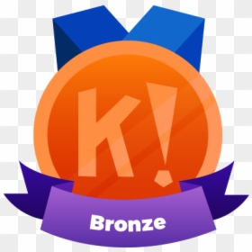 Kahoot Silver Certification, HD Png Download - bronze png