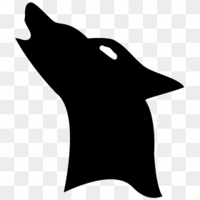 Wolf Howling - Wolf Howling Icon, HD Png Download - wolf icon png