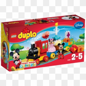 Duplo Mickey Mouse Trein, HD Png Download - mickey and minnie png