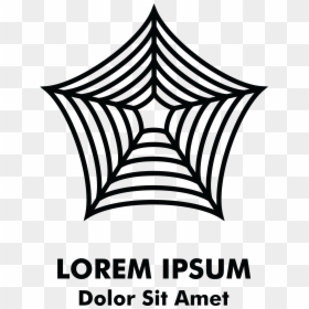 Graphics, HD Png Download - spider web vector png