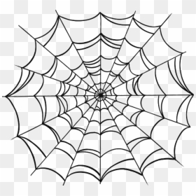 Spider Web Tattoo Drawing, HD Png Download - spider web vector png