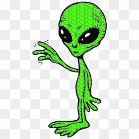 Animated Alien - Alien Clipart, HD Png Download - green alien png
