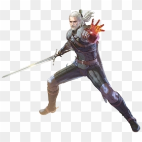 Geralt Soul Calibur Vi, HD Png Download - soul calibur png