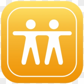 Find Friends Icon - Find Friends App Icon, HD Png Download - gavel icon png