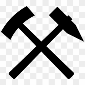 Mining Vector Pickaxe - Symbol For Working Class, HD Png Download - gavel icon png